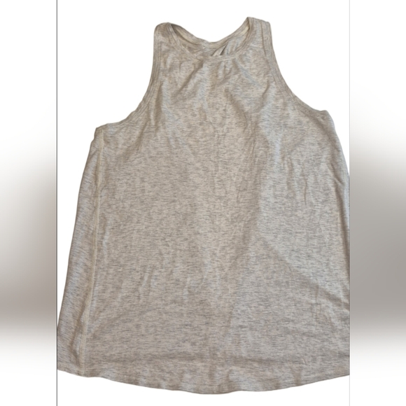 lululemon athletica Tops - Lululemon Sz 6 Open Up Workout Tank Top Heathered Gray